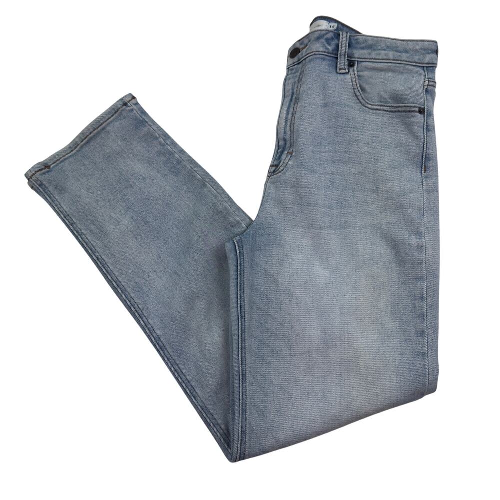 Carly Jean Brooke Light Wash High Rise Stretch Comfort Jeans Women's Size 15